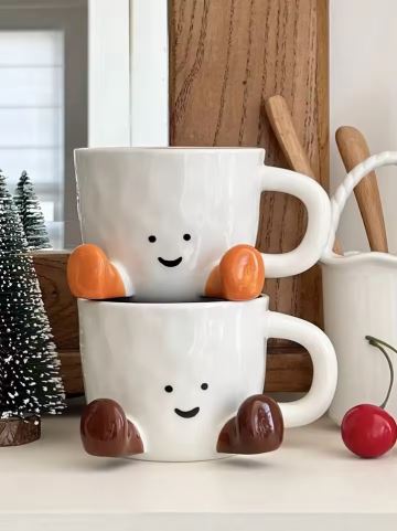Happy face coffee mug