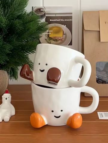 Happy face coffee mug