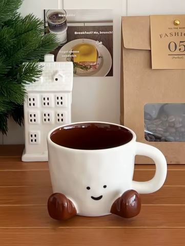 Happy face coffee mug